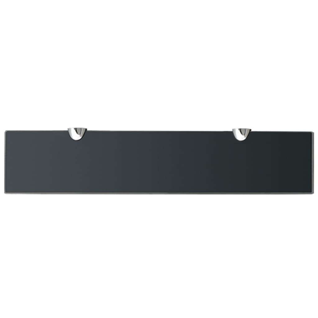 2 db lebegő üvegpolc 50 x 10 cm 8 mm