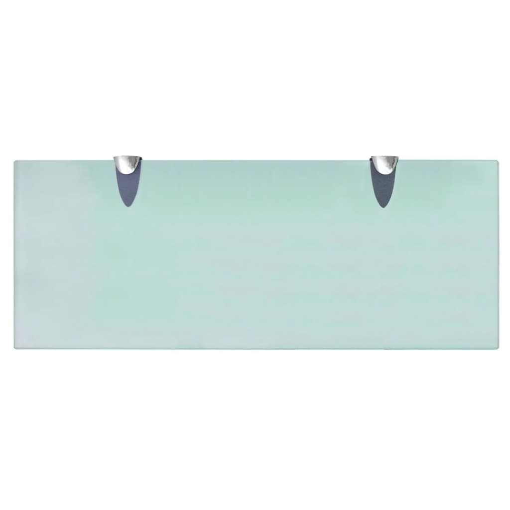2 db lebegő üvegpolc 50 x 20 cm 8 mm