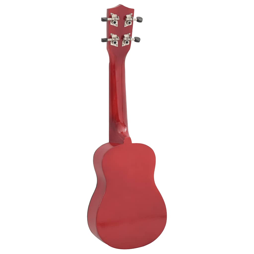 természetes soprano ukulele készlet táskával gyerekeknek 21"