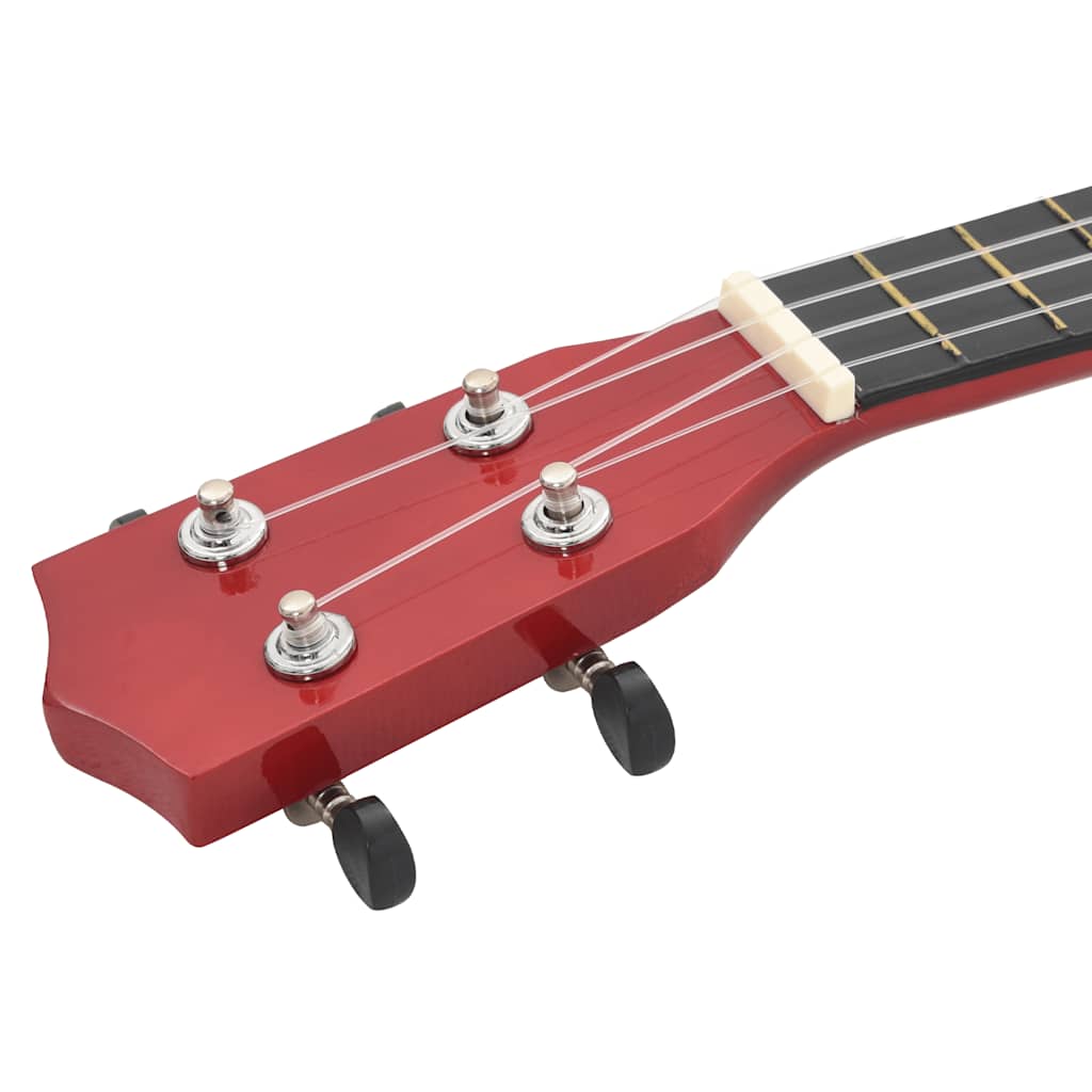 természetes soprano ukulele készlet táskával gyerekeknek 21"