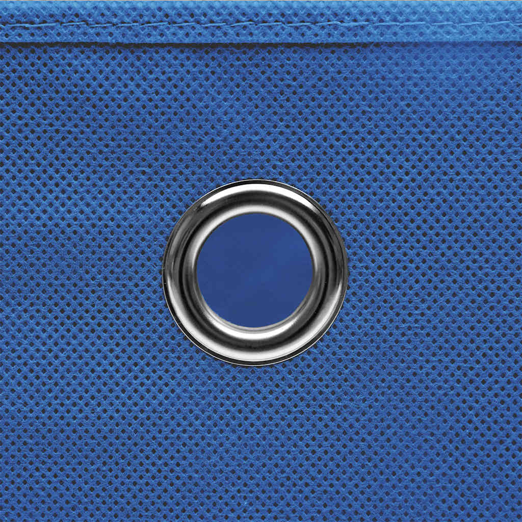 4 db fekete szövet tárolódoboz fedéllel 32 x 32 x 32 cm