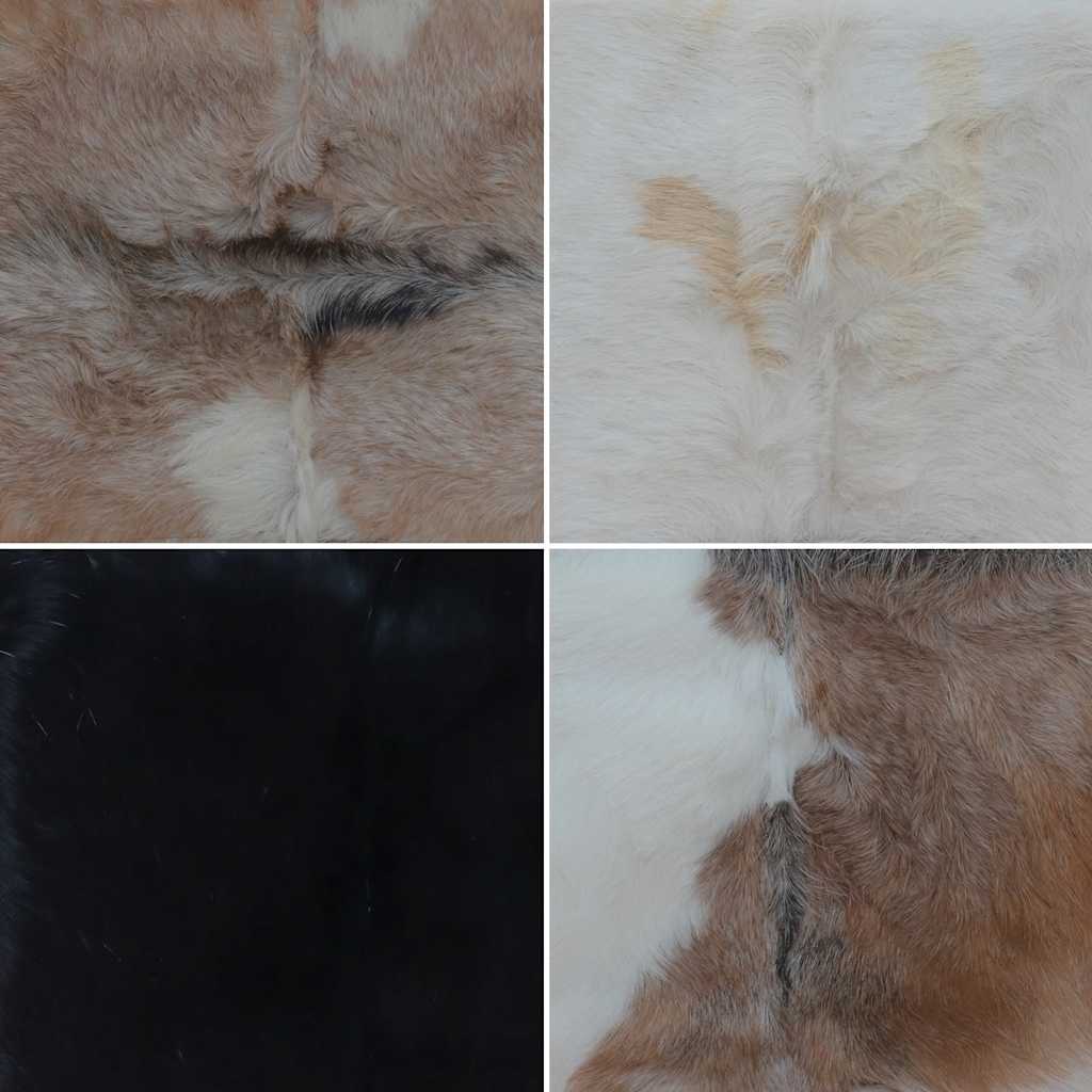 kecskebőr és tömör tíkfa összecsukható szék