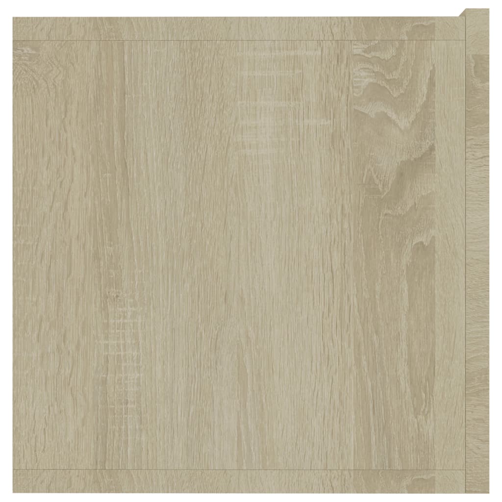 sonoma tölgy szerelt fa TV-szekrény 80 x 30 x 30 cm