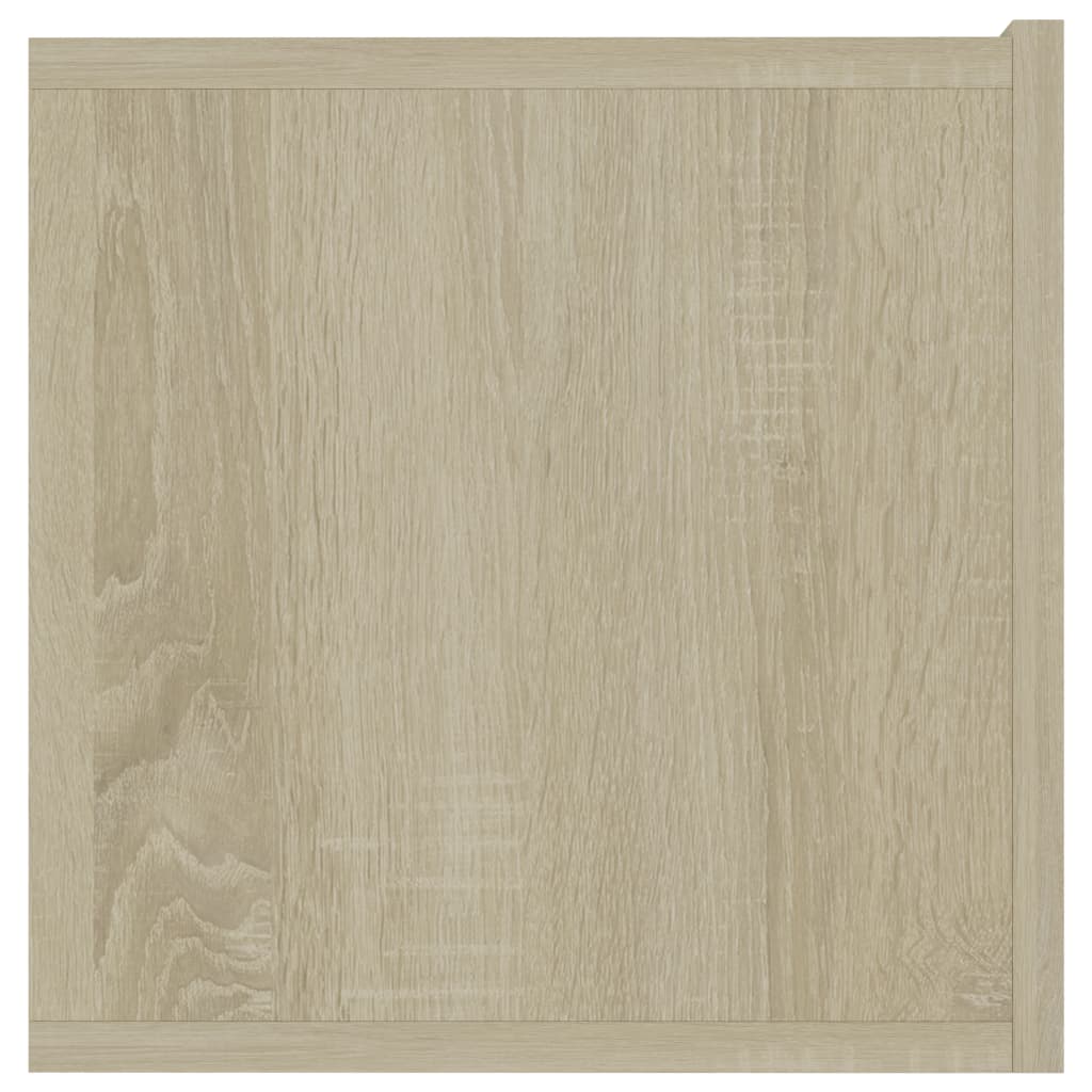 sonoma tölgy szerelt fa TV-szekrény 120 x 30 x 30 cm