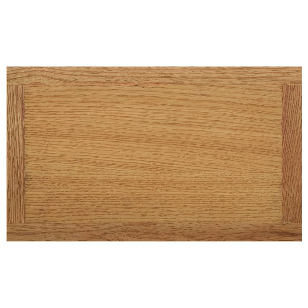 tömör tölgyfa magazinasztal 45 x 27 x 42 cm