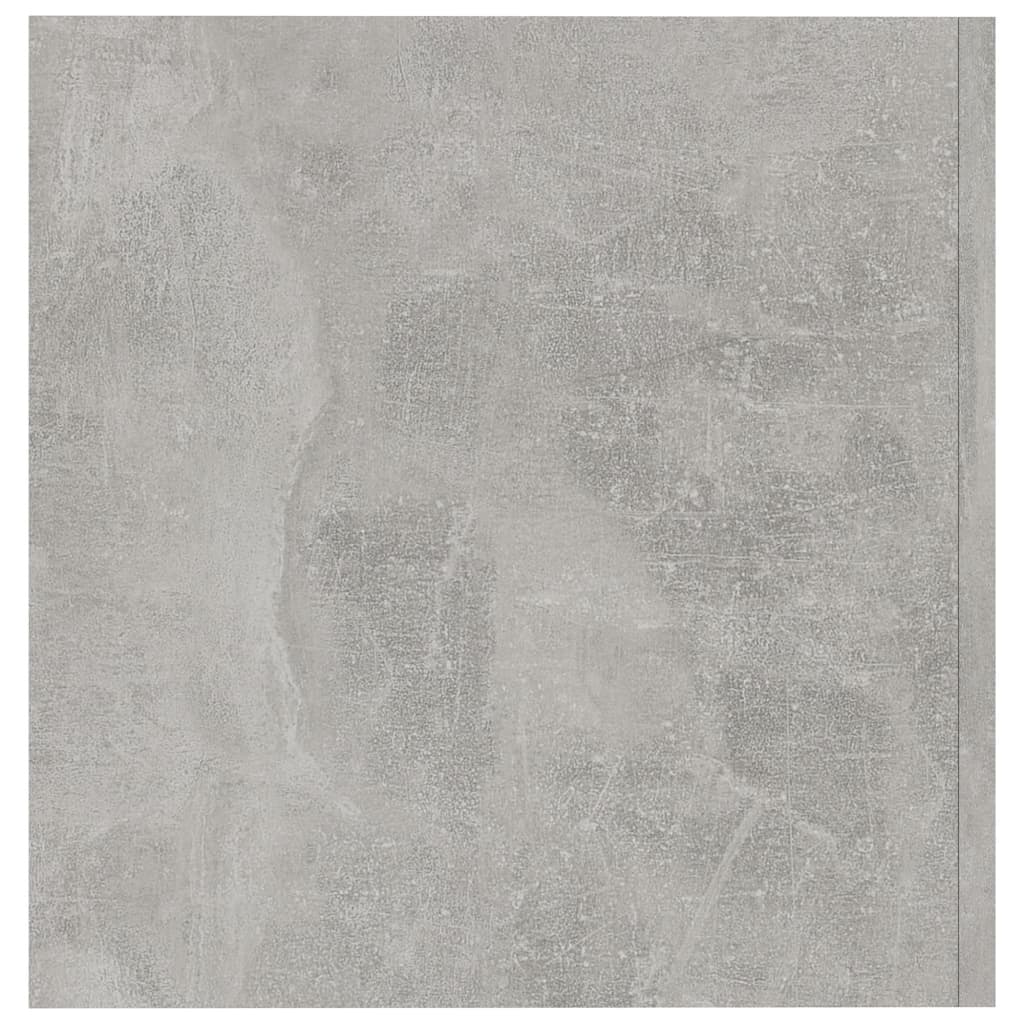betonszürke szerelt fa falra szerelhető szekrény 80x39x40 cm