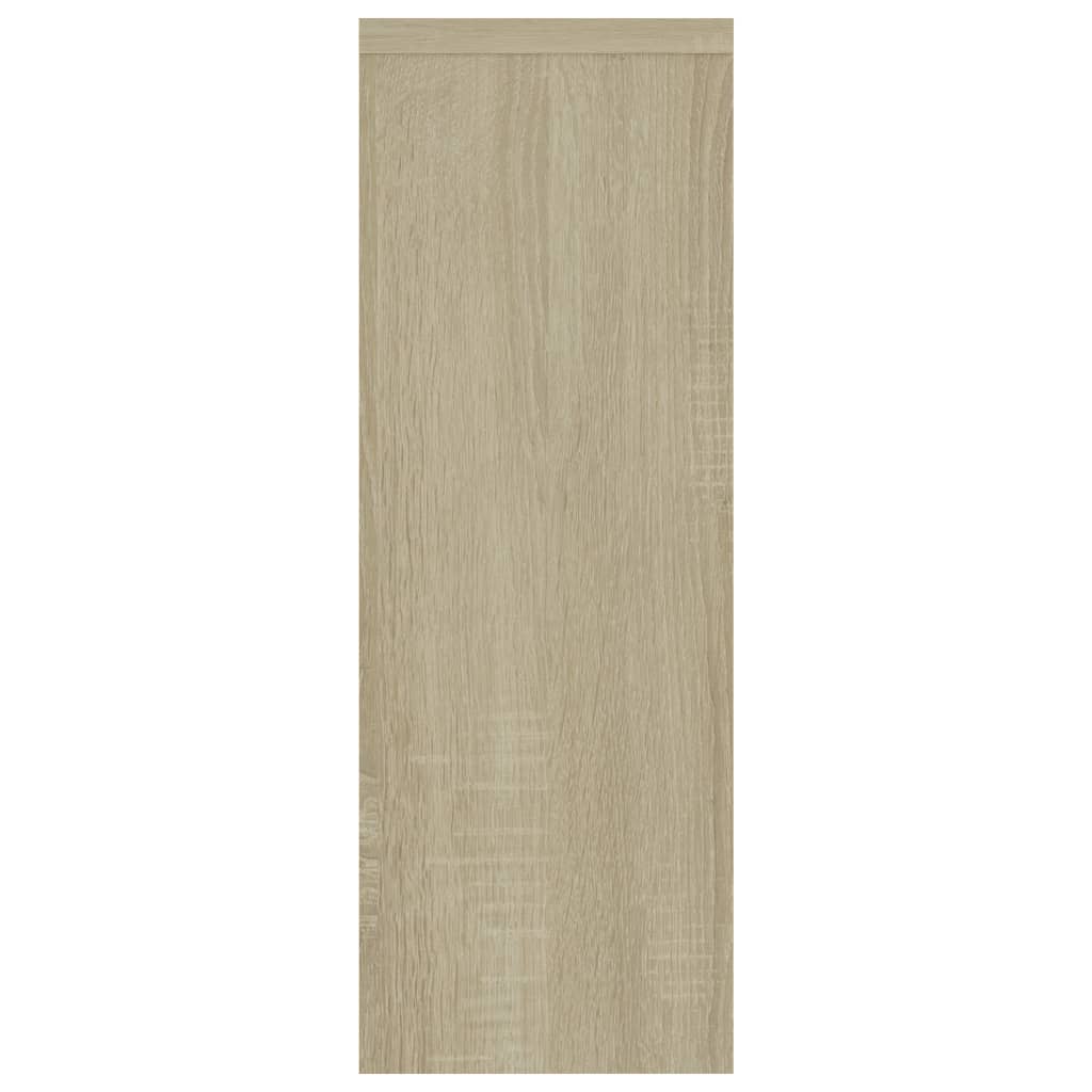 sonoma tölgy szerelt fa fali polc 45,1 x 16 x 45,1 cm
