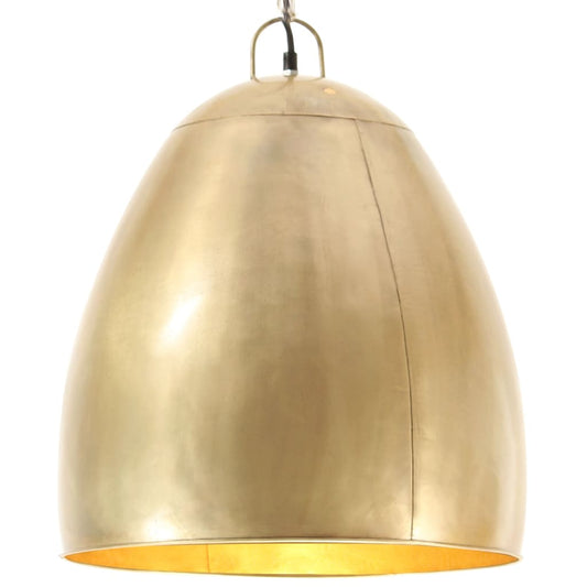 kerek sárgaréz ipari függőlámpa 25 W 42 cm E27