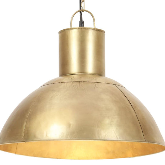 kerek sárgaréz függőlámpa 25 W 48 cm E27