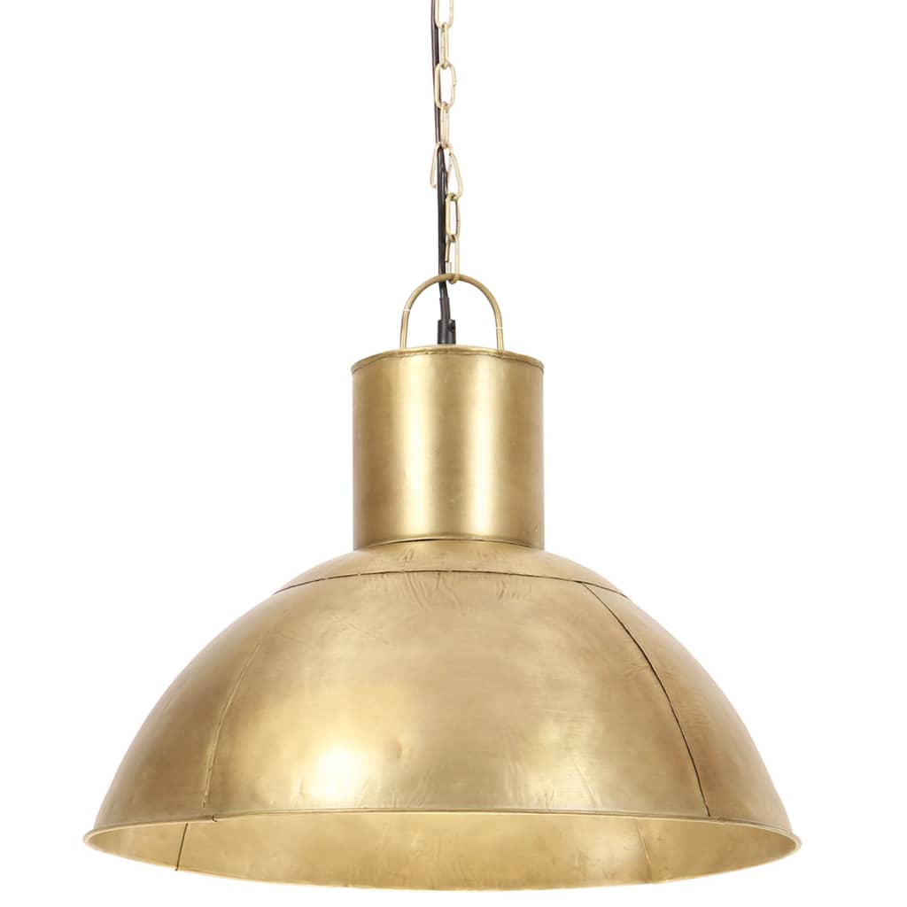kerek sárgaréz függőlámpa 25 W 48 cm E27