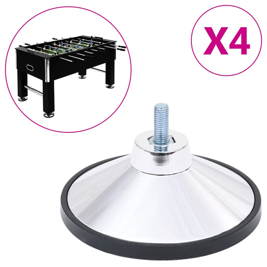 4 db króm M10 csocsóasztal láb