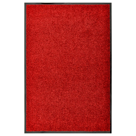 piros kimosható lábtörlő 60 x 90 cm