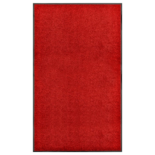 piros kimosható lábtörlő 90 x 150 cm