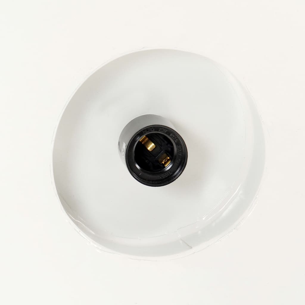 fehér ipari függőlámpa 32 cm E27