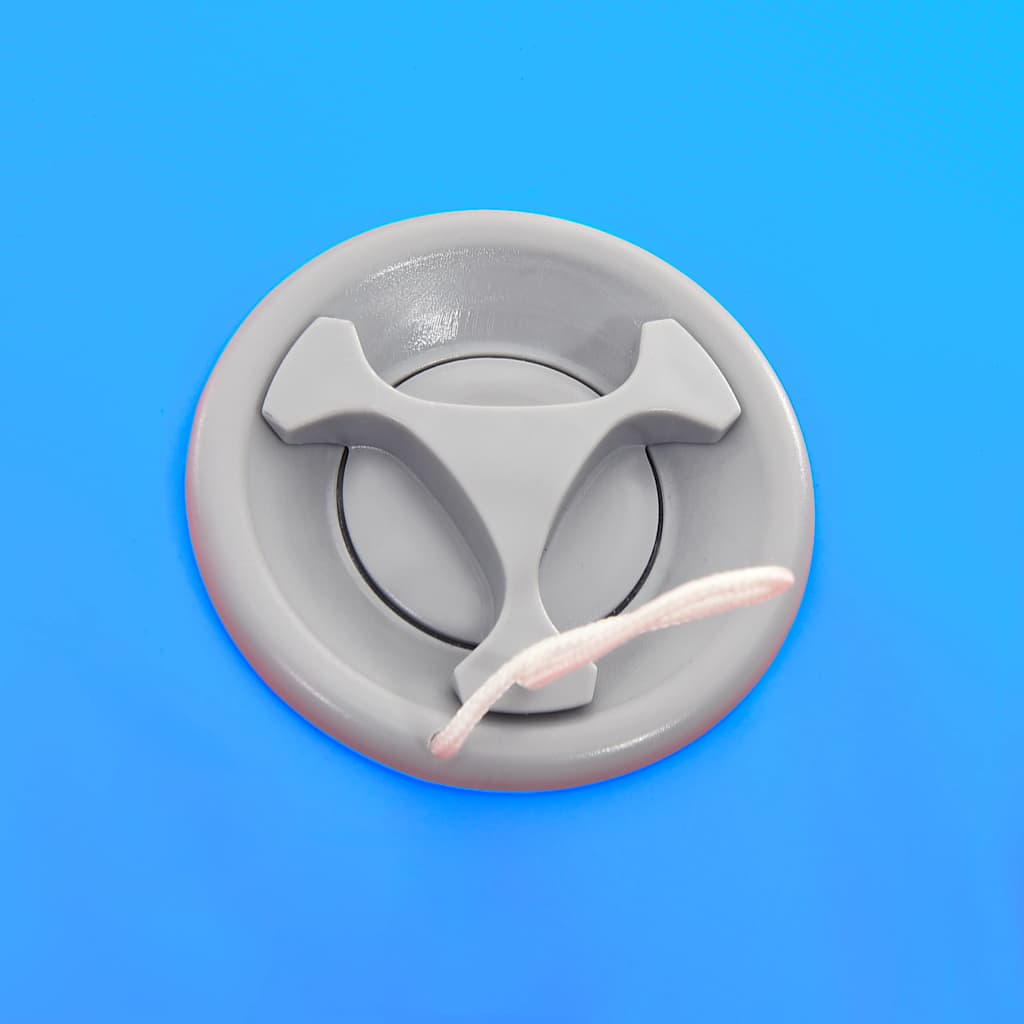 kék PVC felfújható tornahenger pumpával 120 x 90 cm