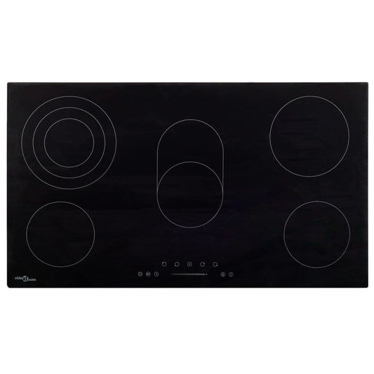 5 égős kerámia főzőlap érintős vezérlőpanellel 77 cm 8500 W