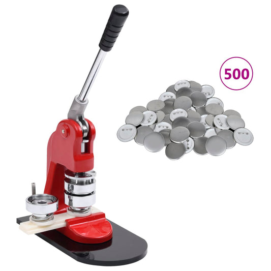 kitűzőkészítő gép 500 darab 58 mm-es kitűzővel
