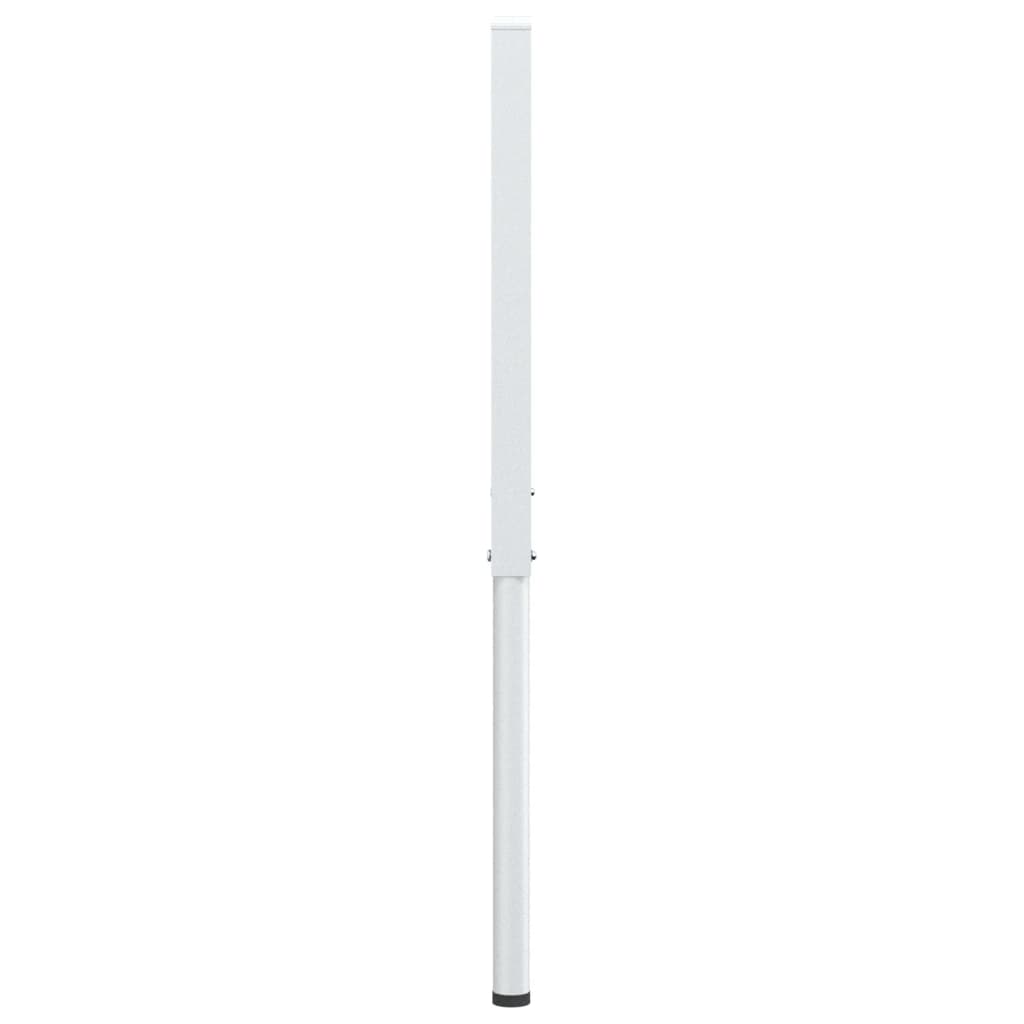 2 db szürke állítható fém munkapadváz 55 x (69-95,5) cm