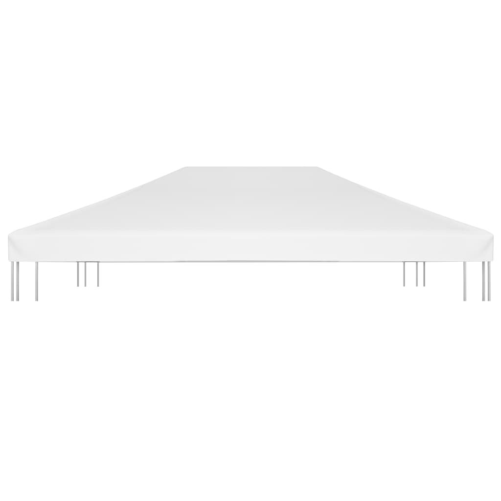 fehér pavilon-tetőponyva 270 g/m² 4 x 3 m