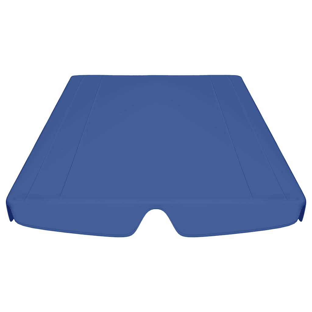 kék csere ponyva kerti hintaágyhoz 188/168 x 145/110 cm