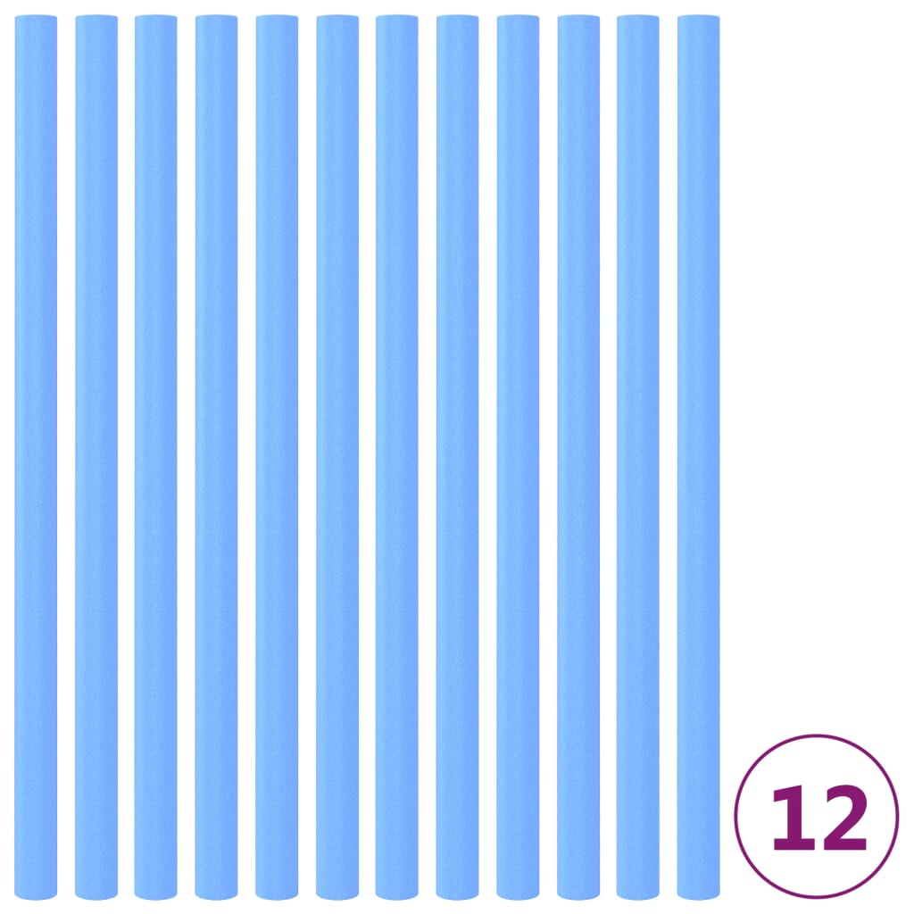12 db kék trambulin tartóoszlop habszivacs védő 92,5 cm