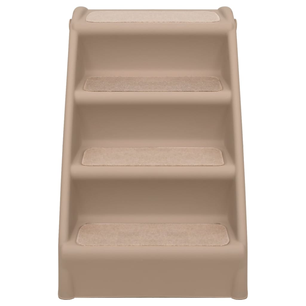 barna összecsukható kutyalépcső 62 x 40 x 49,5 cm