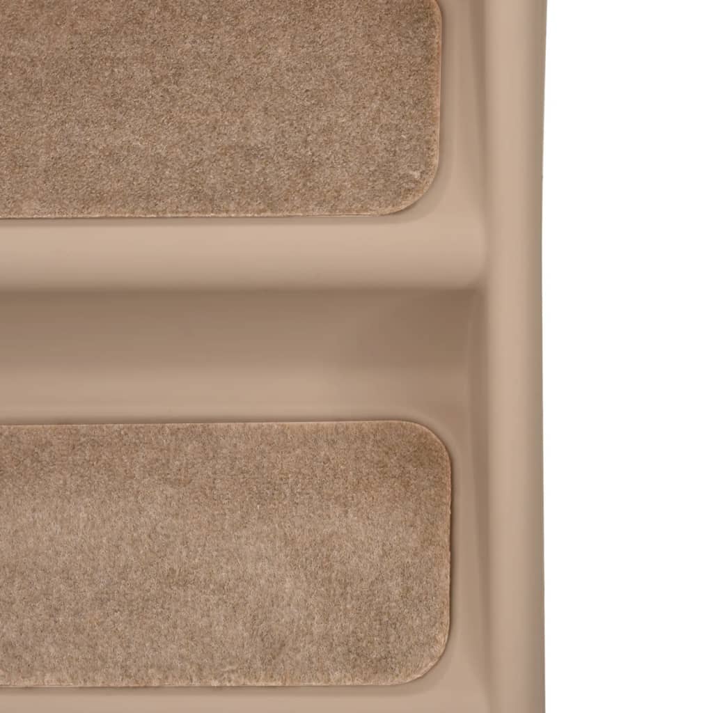 barna összecsukható kutyalépcső 62 x 40 x 49,5 cm