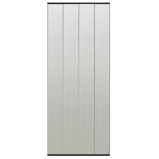 fekete poliészter szúnyogháló ajtóra hálós függönnyel 100x220cm