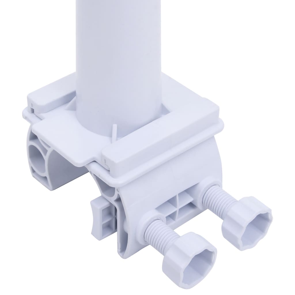 műanyag aljú medencefólia-tekerő