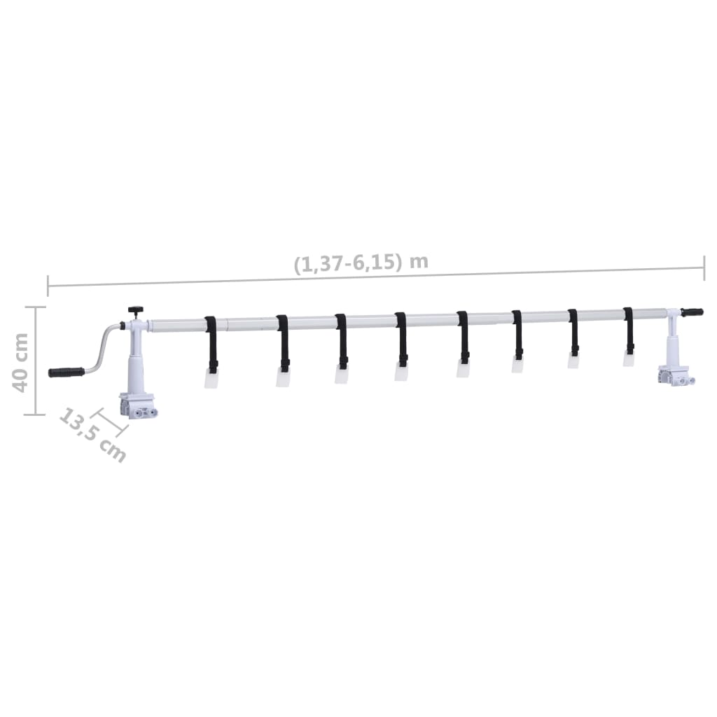 műanyag aljú medencefólia-tekerő