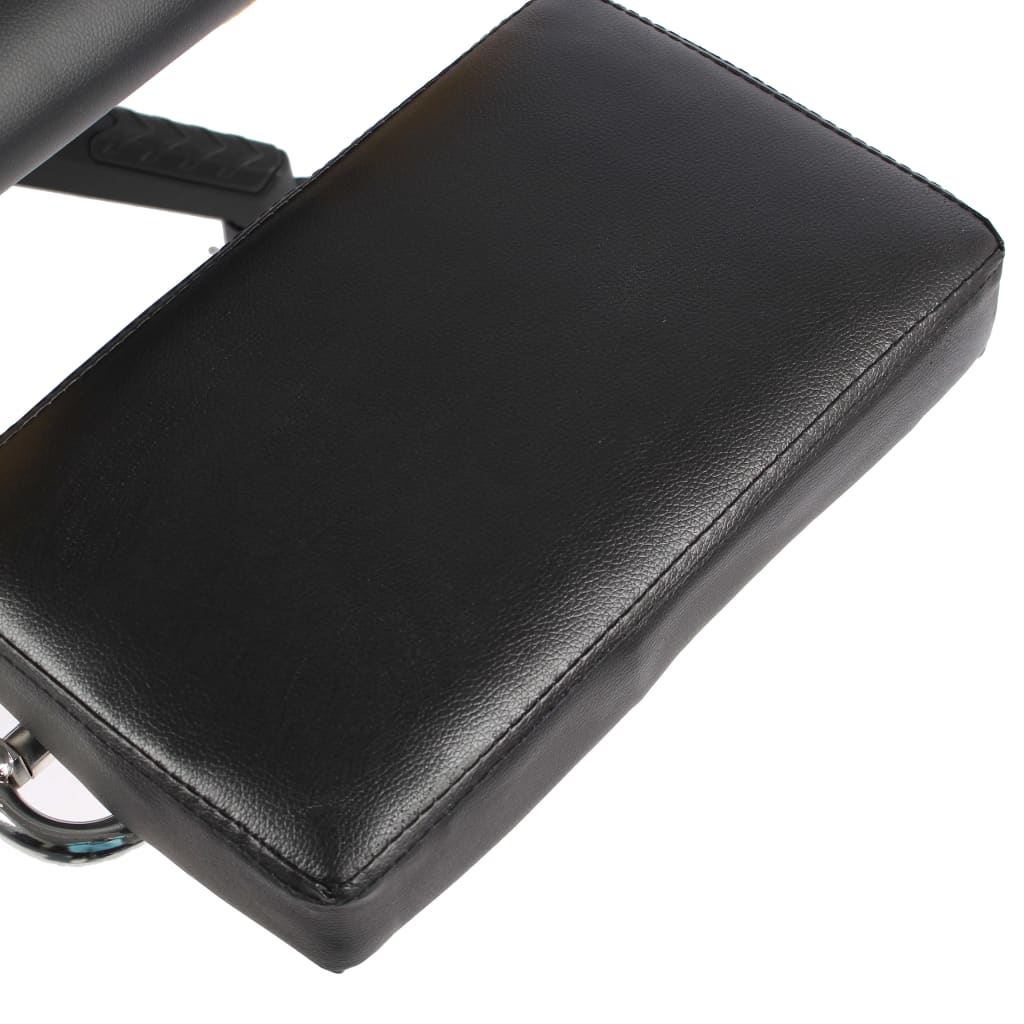 kék PVC forgó gamer szék lábtartóval