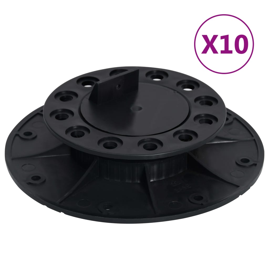 10 db állítható láb deszkázathoz 25-40 mm