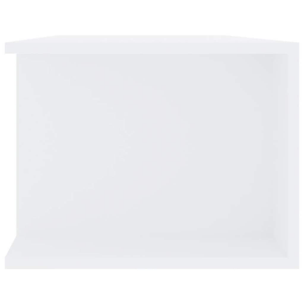 fehér TV-szekrény LED-lámpákkal 135 x 39 x 30 cm