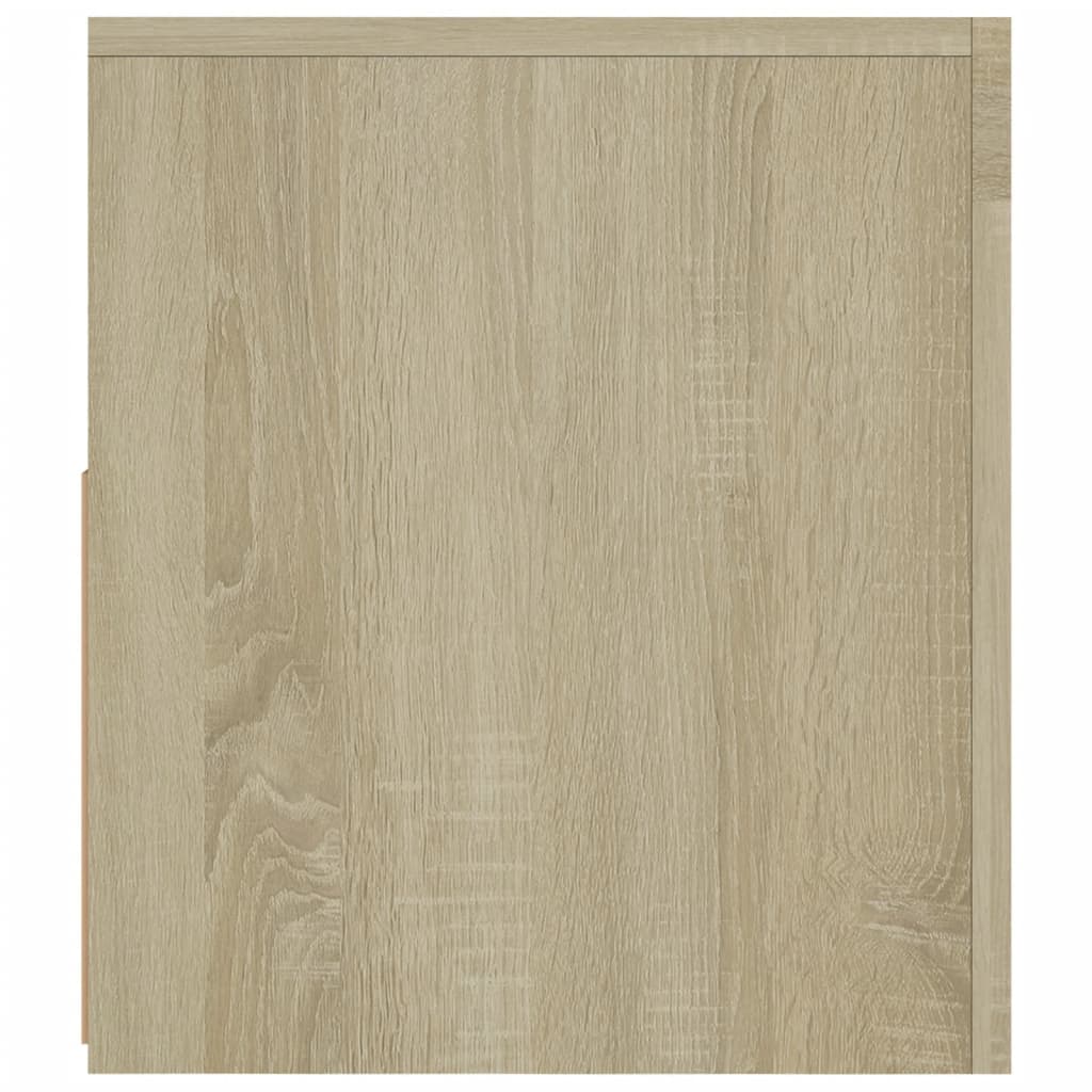 sonoma tölgy színű TV-szekrény LED-lámpákkal 120 x 35 x 40 cm