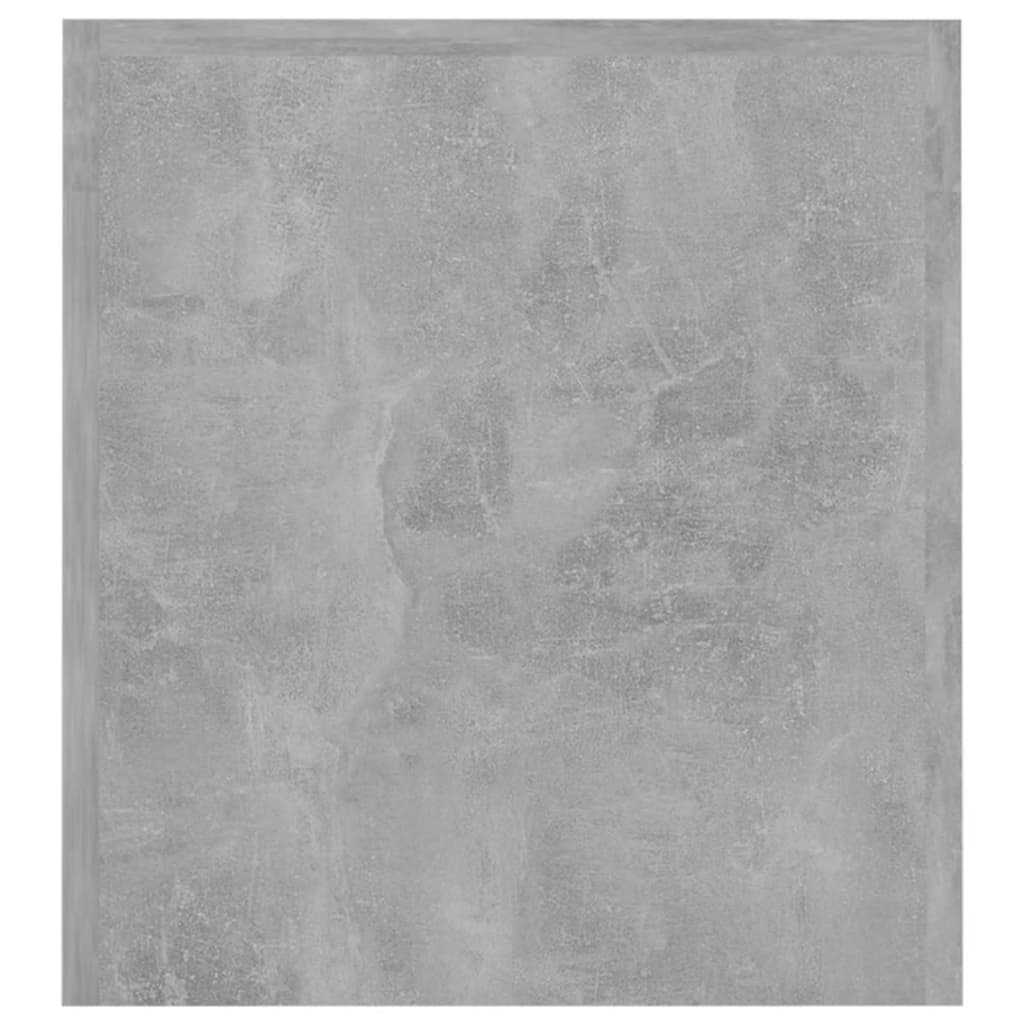 betonszürke TV-szekrény LED-lámpákkal 120 x 35 x 40 cm