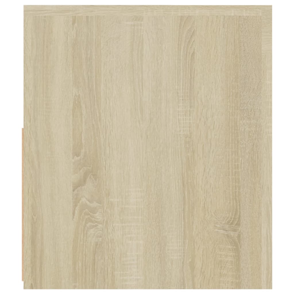 sonoma tölgy színű TV-szekrény LED-lámpákkal 120 x 35 x 40 cm