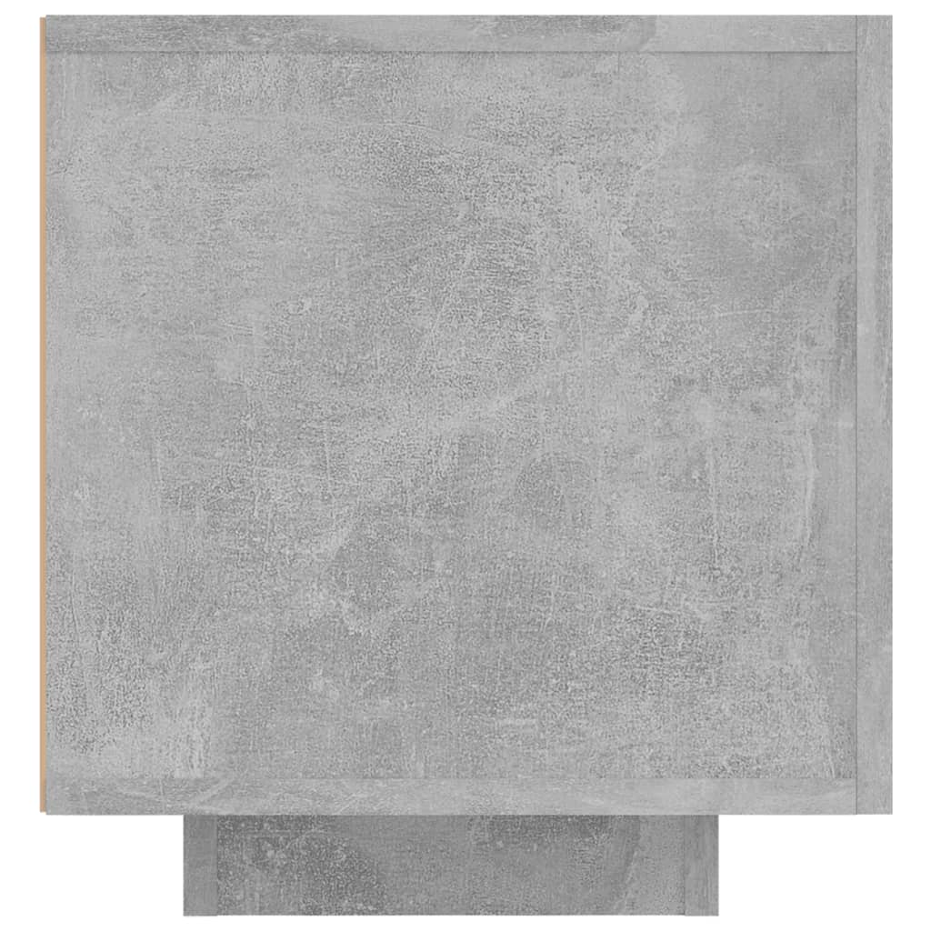 betonszürke TV-szekrény LED-lámpákkal 160 x 35 x 40 cm