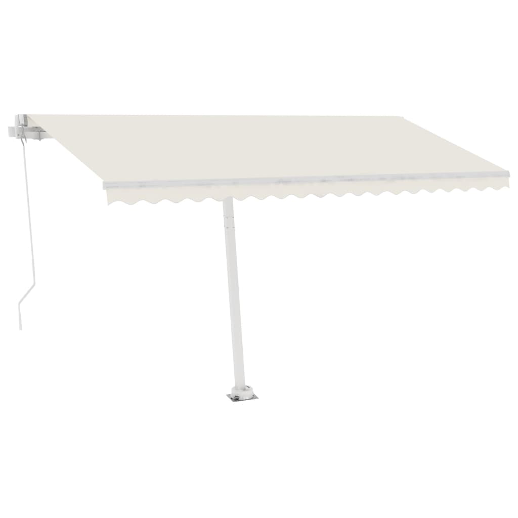 fehér vas napellenzőrúdszett 450 x 245 cm