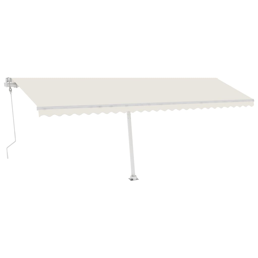 fehér vas napellenzőrúdszett 600 x 245 cm
