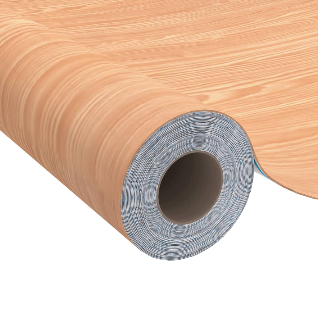 2 db juharszínű öntapadó PVC ajtófólia 210 x 90 cm