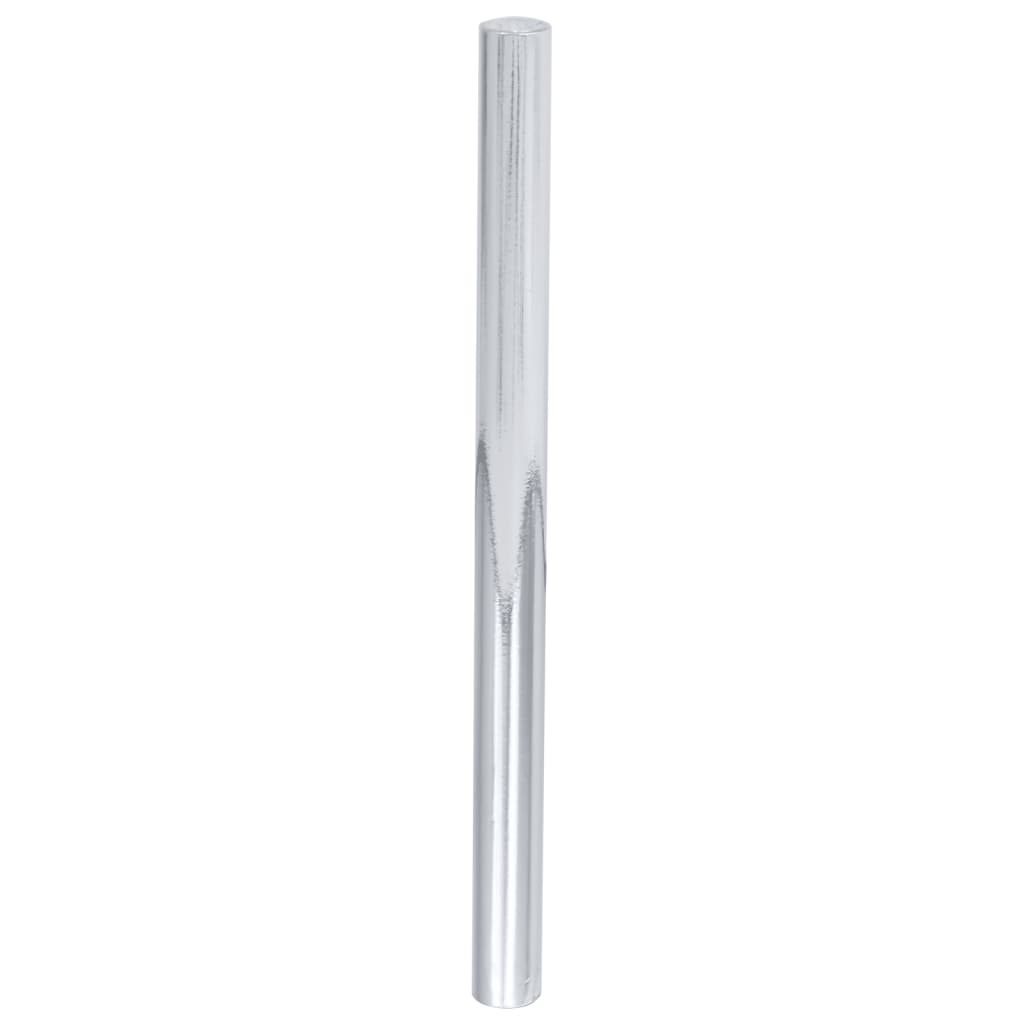 magasfényű ezüst öntapadó PVC bútorfólia 500 x 90 cm