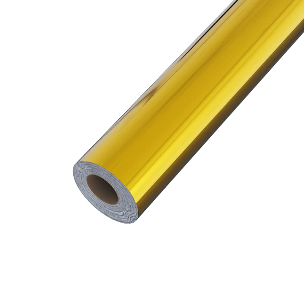 magasfényű arany öntapadó PVC bútorfólia 500 x 90 cm