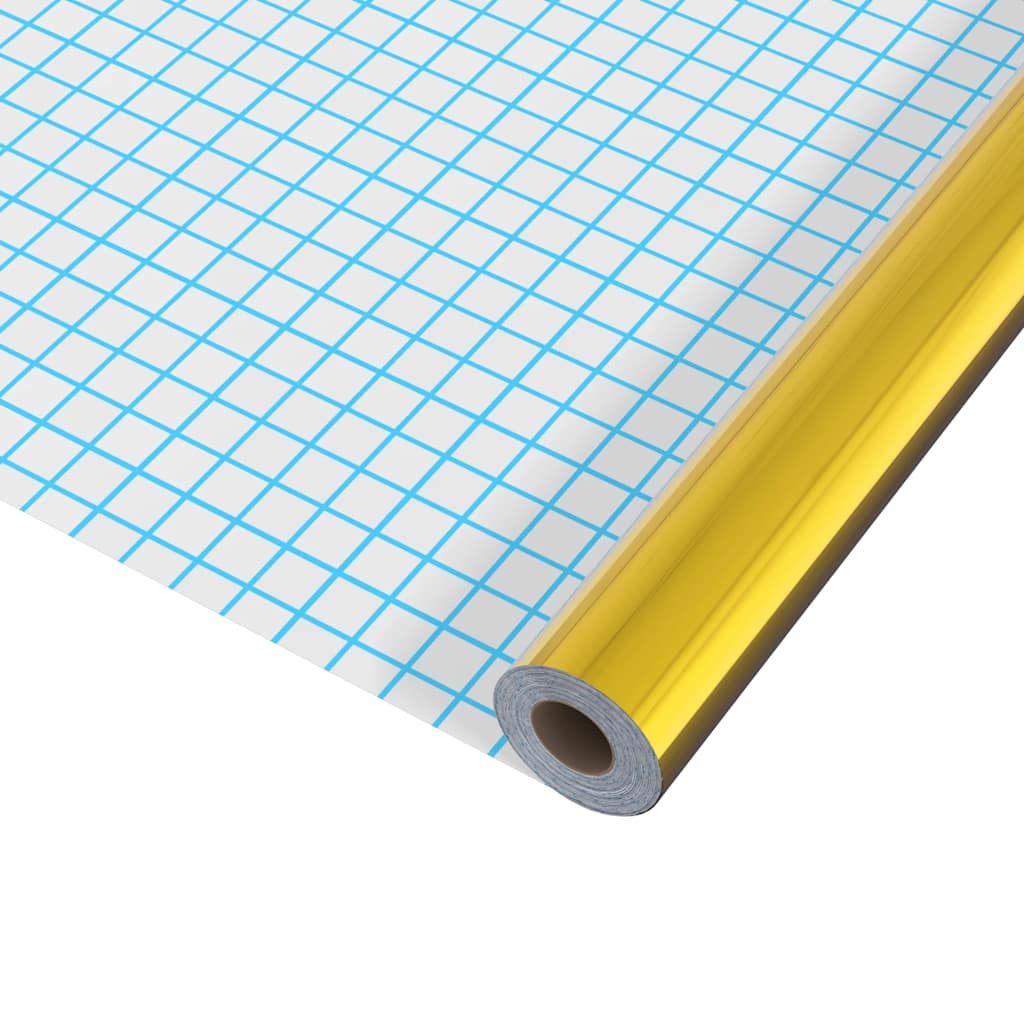 magasfényű arany öntapadó PVC bútorfólia 500 x 90 cm