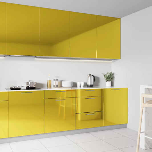 magasfényű arany öntapadó PVC bútorfólia 500 x 90 cm