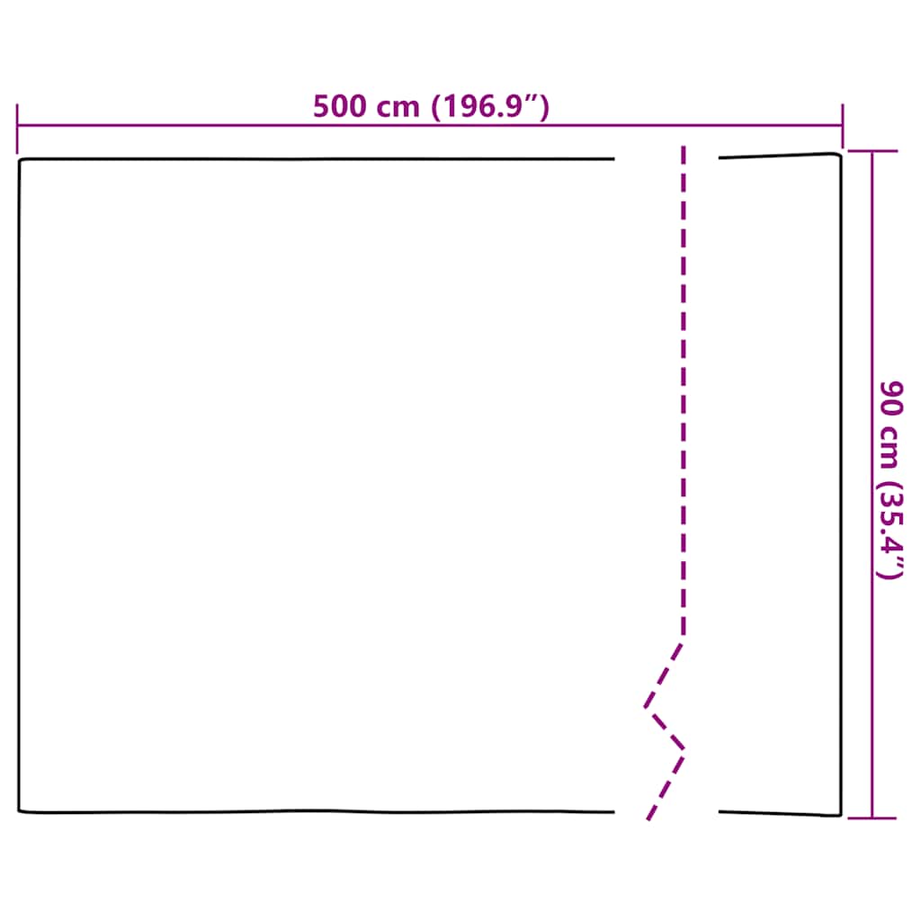 2 db világos tölgyszínű öntapadó PVC ajtófólia 500 x 90 cm