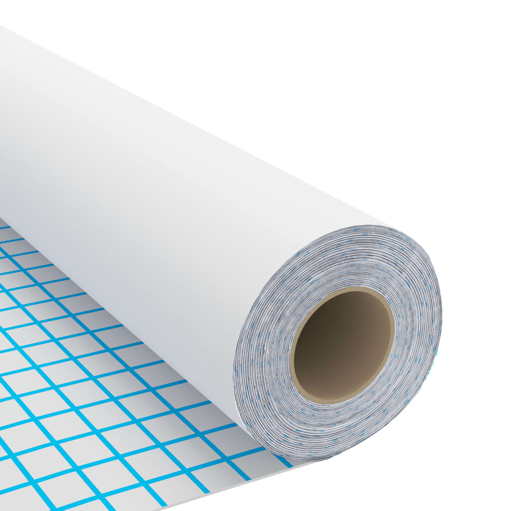 2 db fehér öntapadó PVC ajtófólia 500 x 90 cm