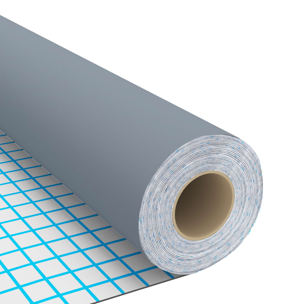 2 db szürke öntapadó PVC ajtófólia 500 x 90 cm