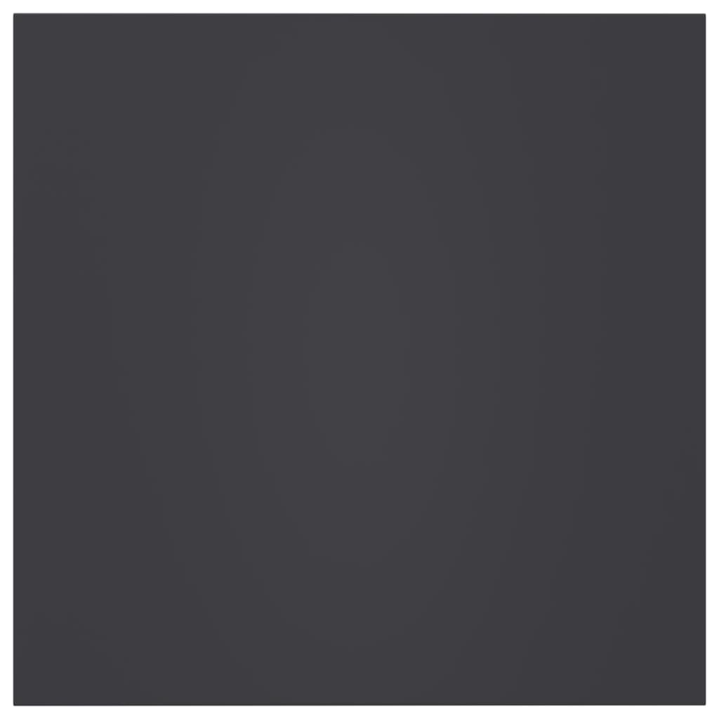 8 db szürke szerelt fa könyvespolc 40 x 40 x 1,5 cm