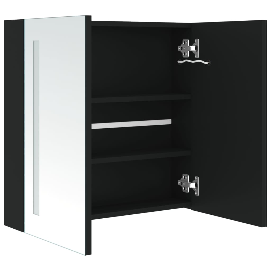LED-es tükrös fürdőszobaszekrény 62 x 14 x 60 cm