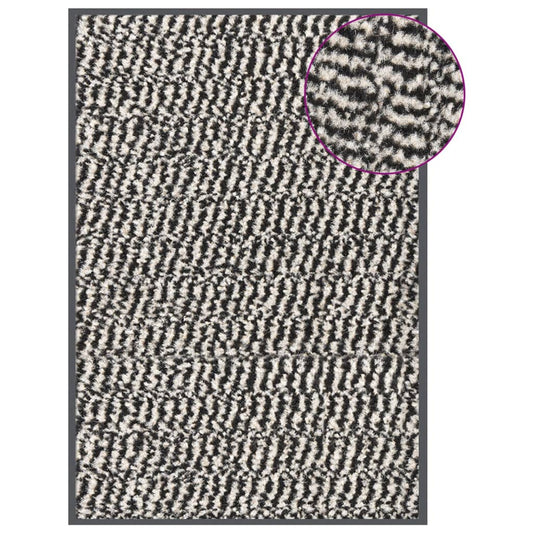 világosbarna tűzött lábtörlő 40 x 60 cm